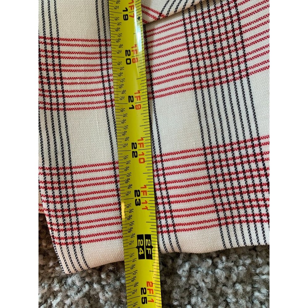 Veronica Beard Rosa Plaid Ruffle Blazer Vest - Picture 12 of 13